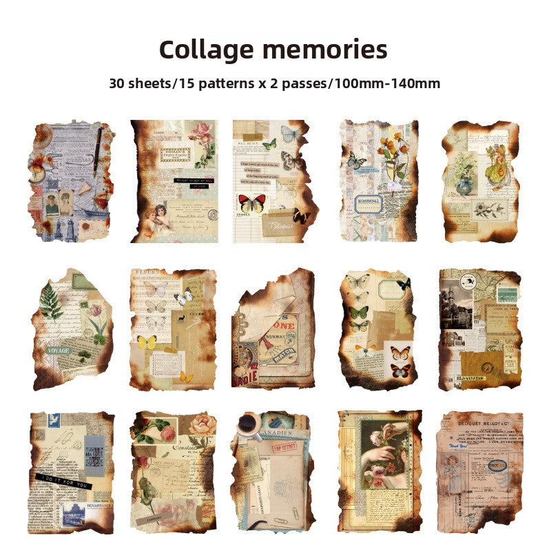 Set de papeles fragments-30 pzas