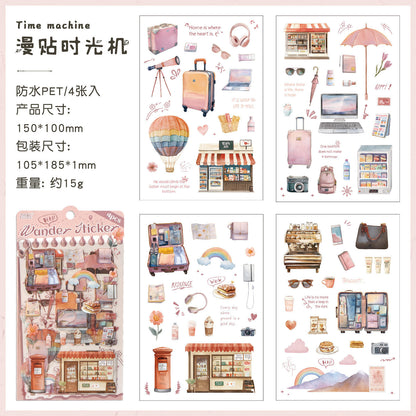Stickers planner-4 planchas