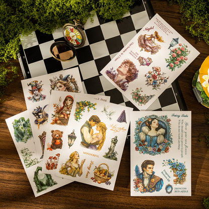 Revista de stickers cuentos clásicos-20 hojas