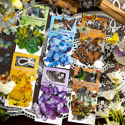 Stickers mariposas-45 pzas