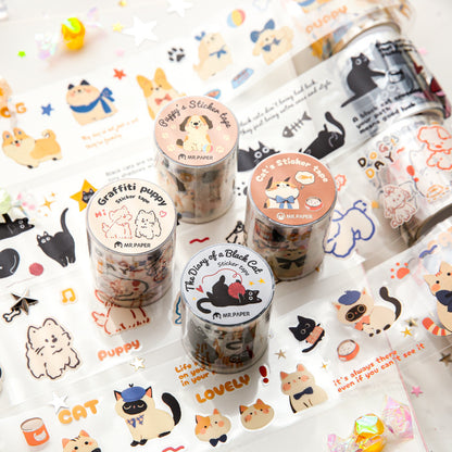 Washitape pets troquelados-2 metros