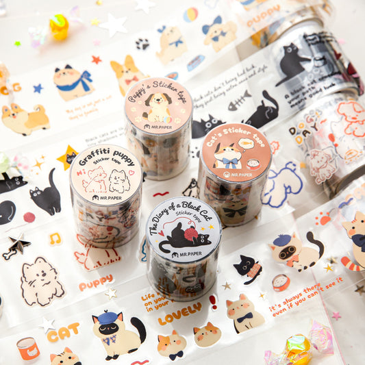 Washitape pets troquelados-2 metros
