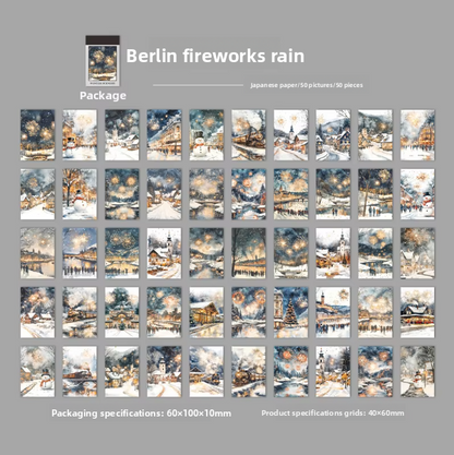 Mini libritos de stickers-50 hojas