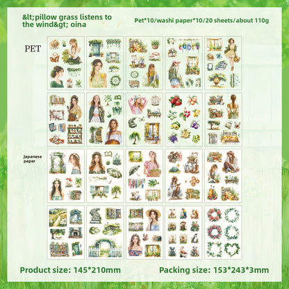 Block de stickers Zabc-20 hojas