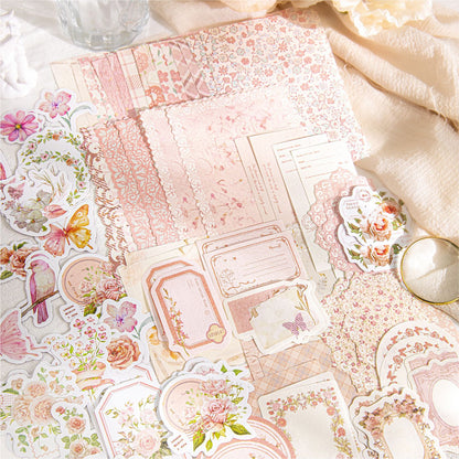 Set de papeleria flower post office-100 pzas