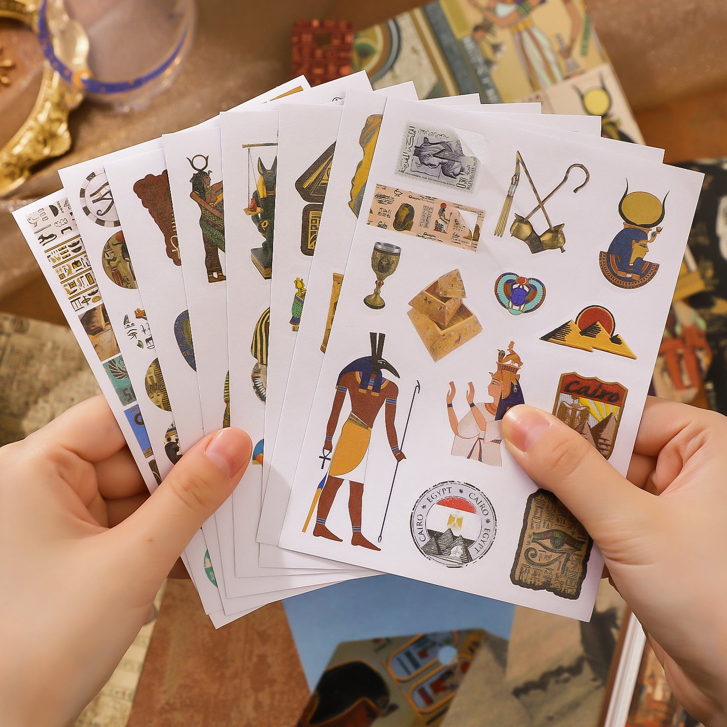 Set de papeleria Egypt-157 pzas