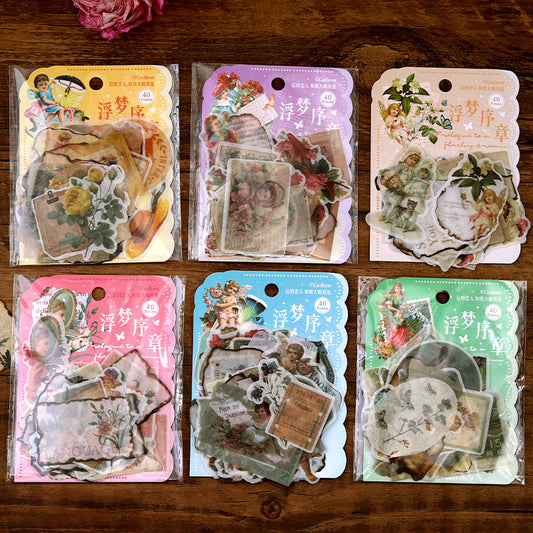 Stickers washi dreams-40 pzas