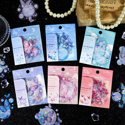 Stickers burbujas butterfly-10 pzas
