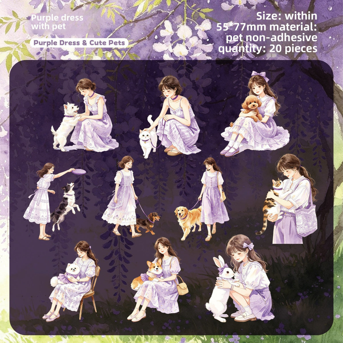 Stickers collect cuties-20 pzas