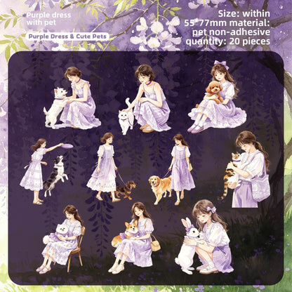 Stickers collect cuties-20 pzas