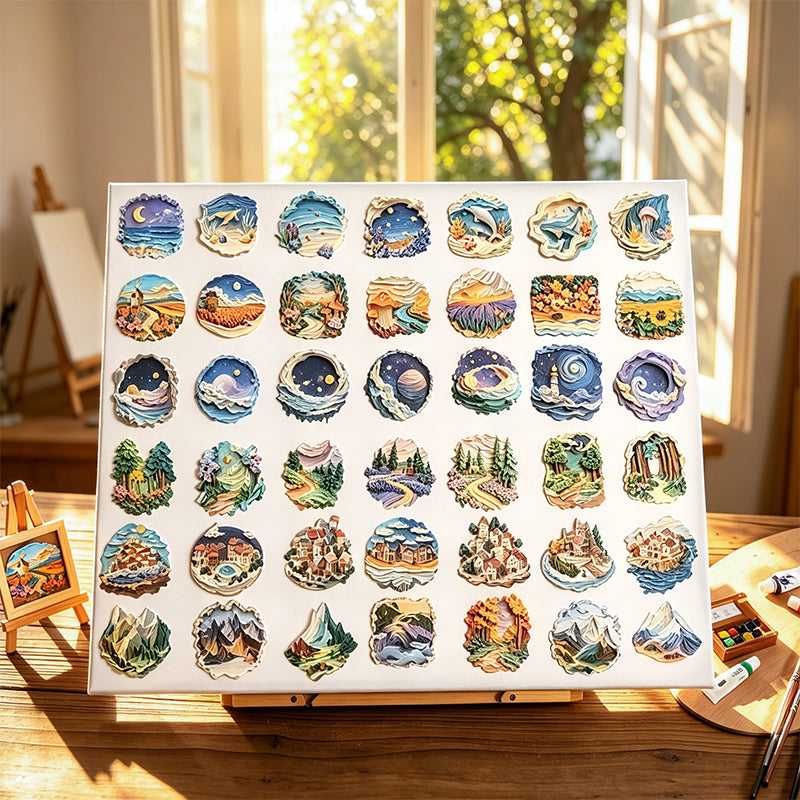 Stickers natural wind-20 pzas