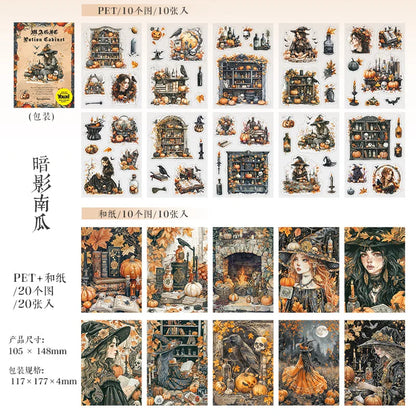 Libros de stickers potion gabinet-20 hojas