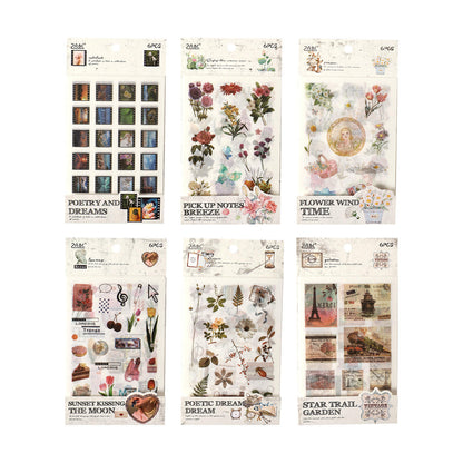 Stickers film cut-6 planchas