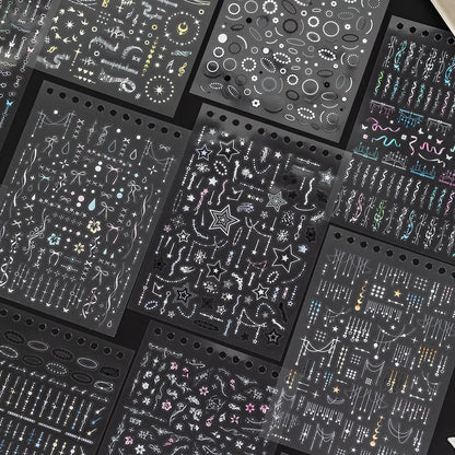 Block de stickers Light chaser-30 hojas