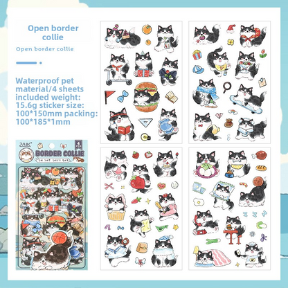 Stickers perritos-4 planchas