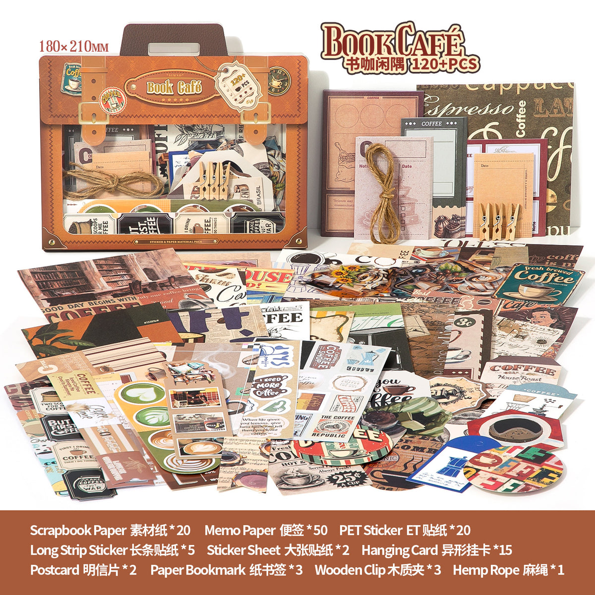 Set de papeleria maleta-115 pzas