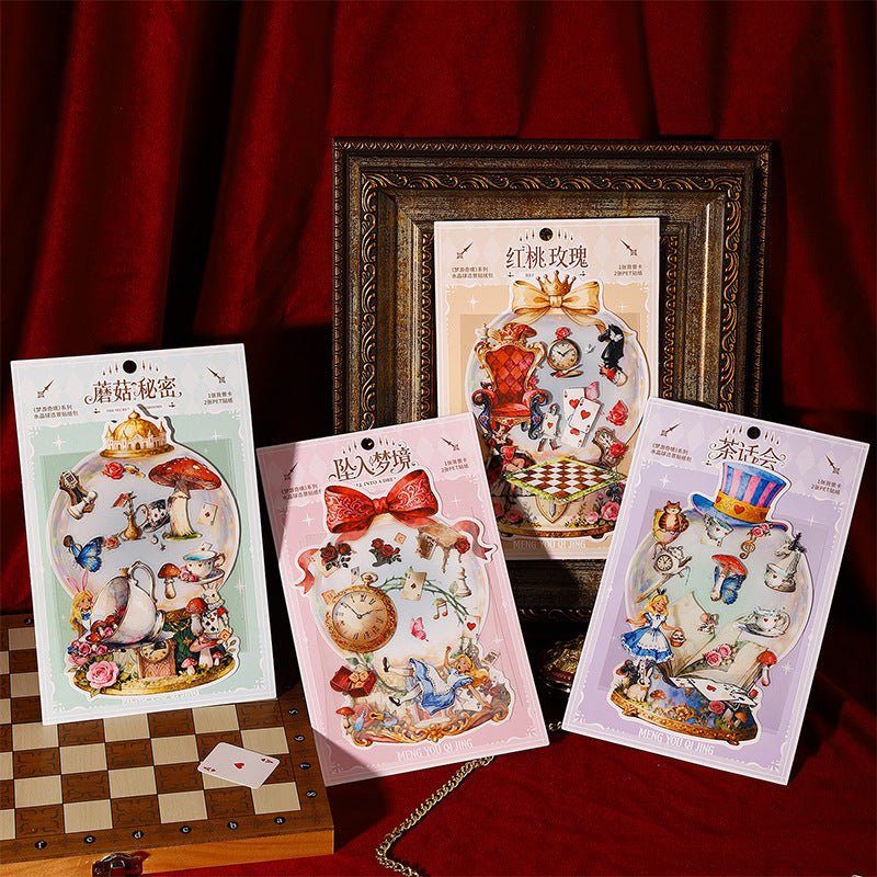 Stickers escenarios armable Alicia-1 escena