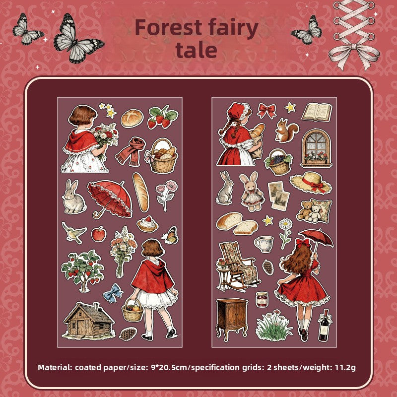 Set de stickers fantasy-2 planchas