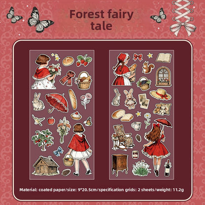 Set de stickers fantasy-2 planchas