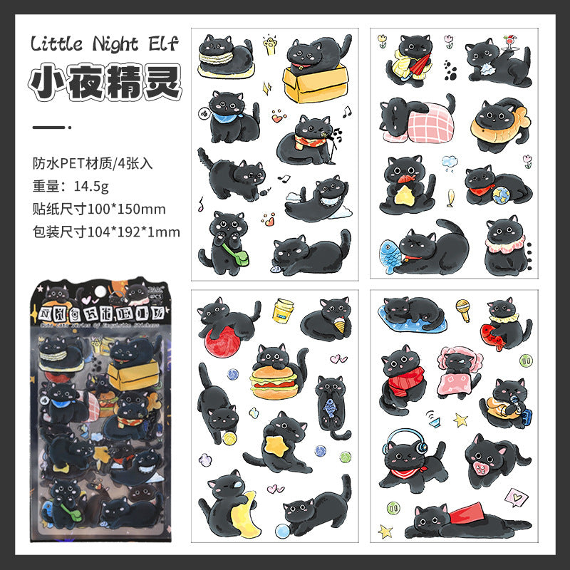 Stickers gatitos cute-4 planchas