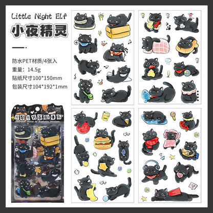 Stickers gatitos cute-4 planchas