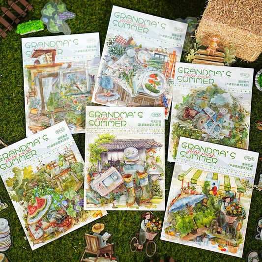 Stickers Grandma´s Summer-15 pzas