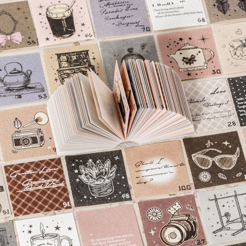 Mini librito decopaper-100 pzas
