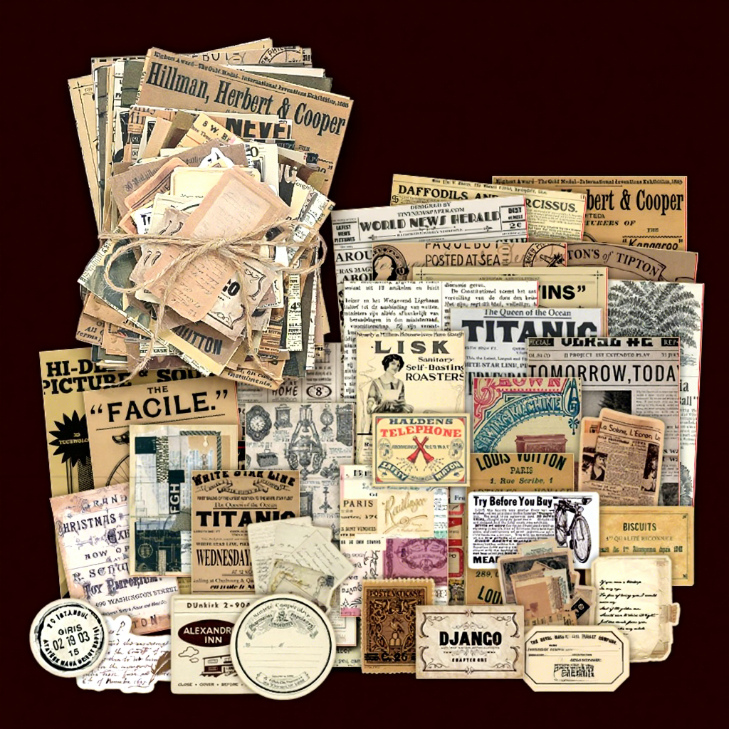 Set decopaper-100 pzas