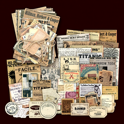 Set decopaper-100 pzas