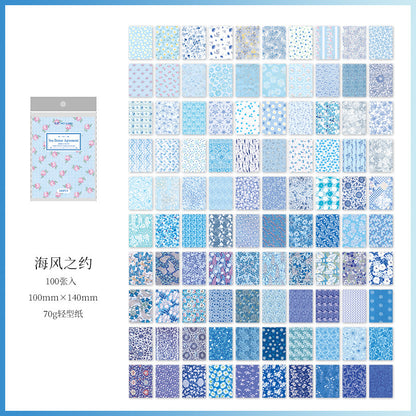 Libro A6 deco paper-100 hojas