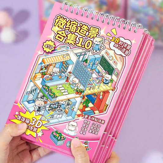 Libro cat 1.0 de 18 escenarios 3D A5