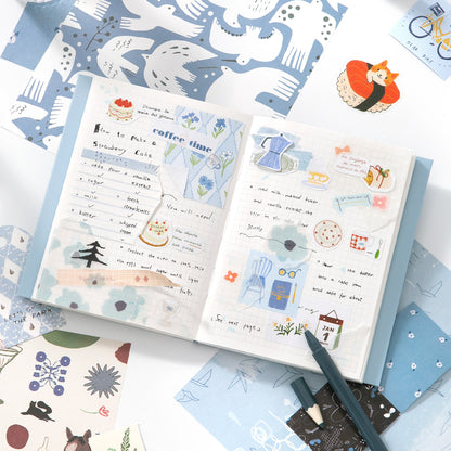 Set de papeleria Daily bloom-157 pzas