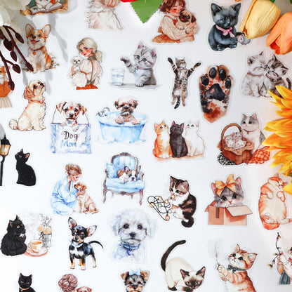 Stickers pets in life-40 pzas