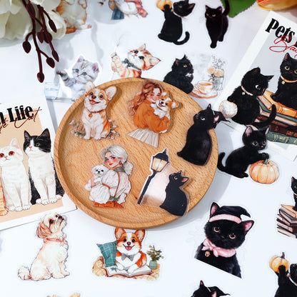 Stickers pets in life-40 pzas