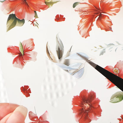 Block de stickers pet appreciating nature-20 hojas