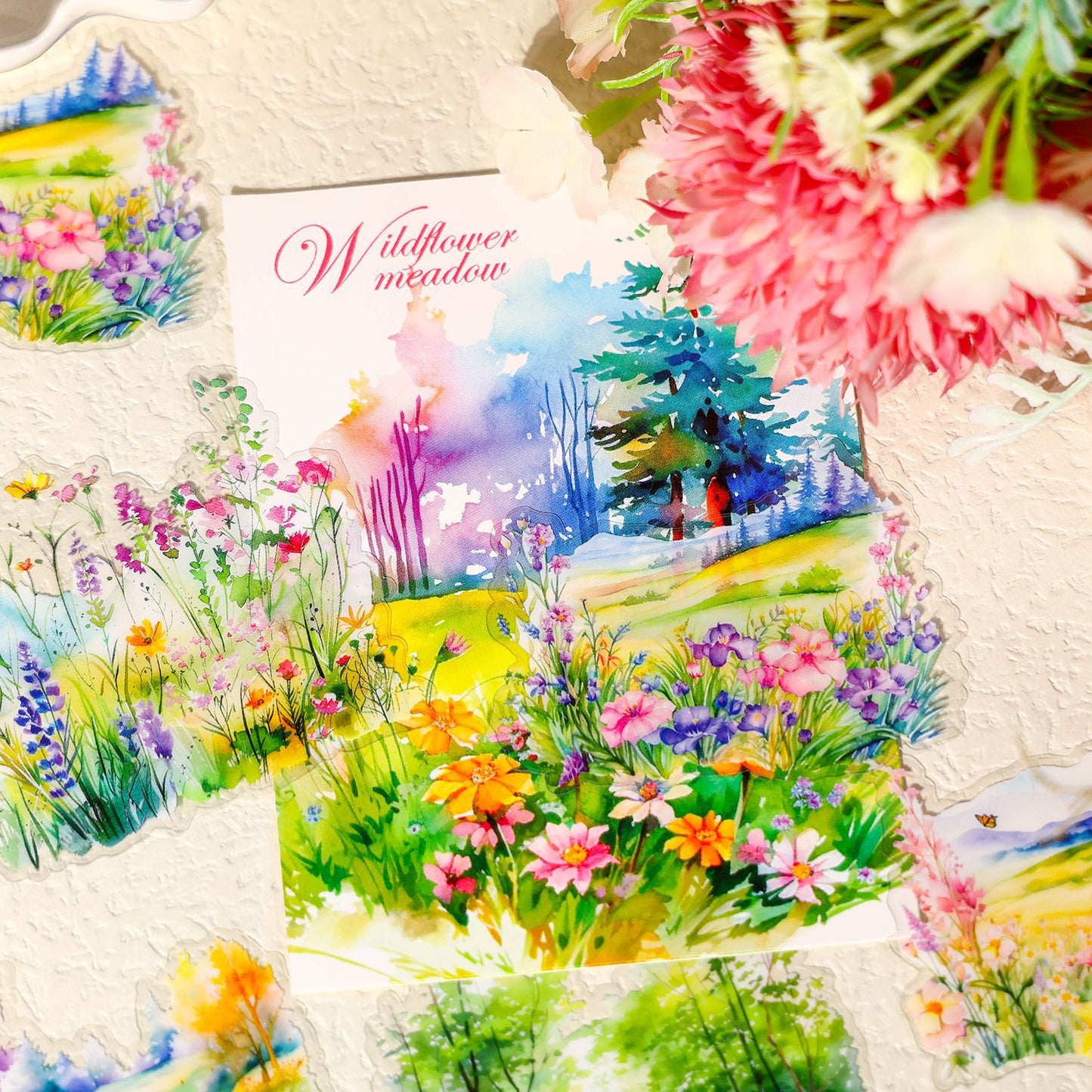 Stickers sea forest-20 pzas