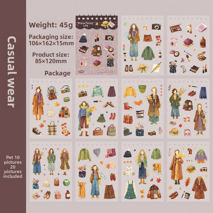 Libro de stickers dream pursuit life-20 hojas