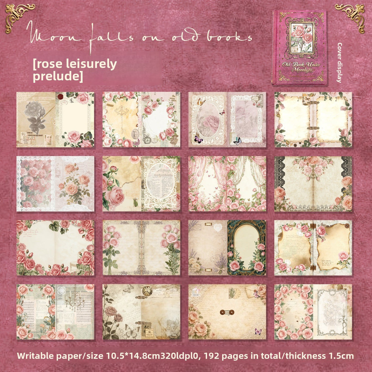 Libro decopapel doble cara-98 hojas