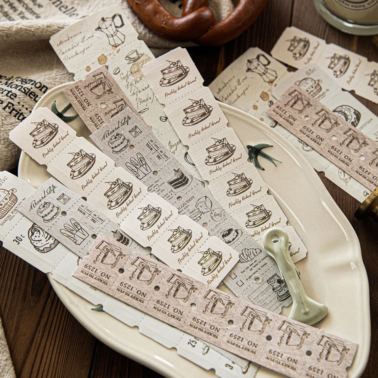 Stickers bill favorites series-10 pzas