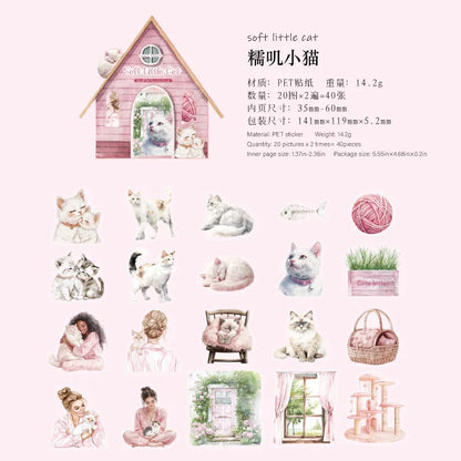 Sticker Small Pet Paradise-40 pzas