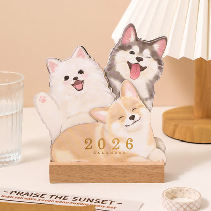 Calendario mascotas 2026
