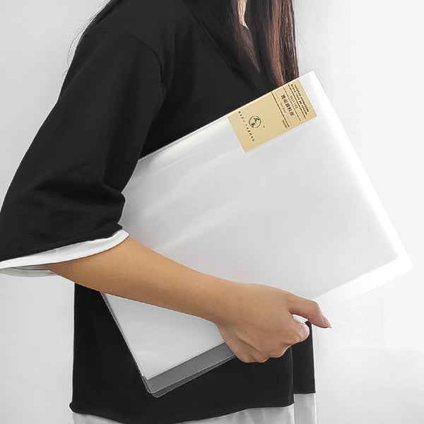 Porta documentos transparente con micas-1 pza – Me! Shop Papelería