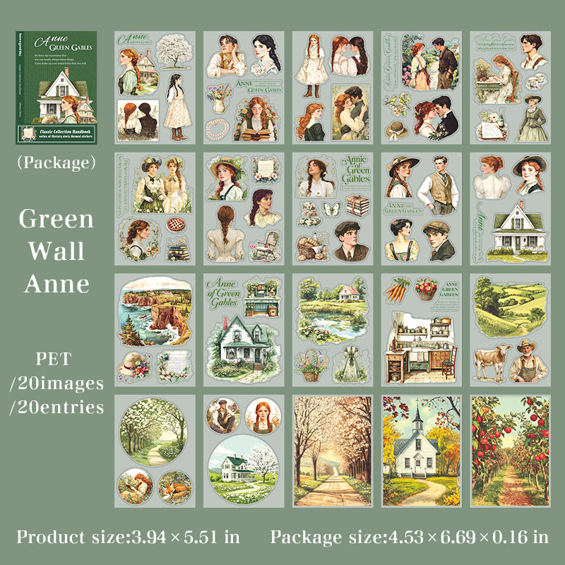Libro de stickers obras literarias-20 hojas