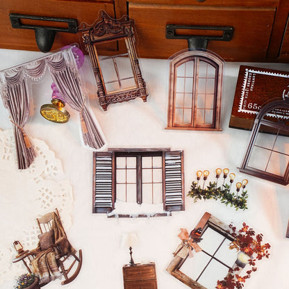 Stickers beautiful windowsill-30 pzas