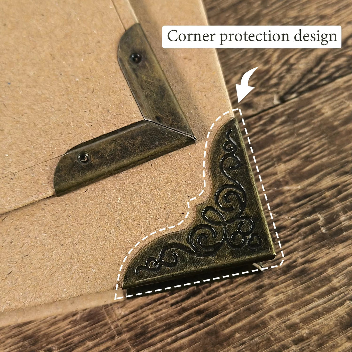 Albúm con hojas kraft 20.5 cm x 20.5 cm-30 hojas