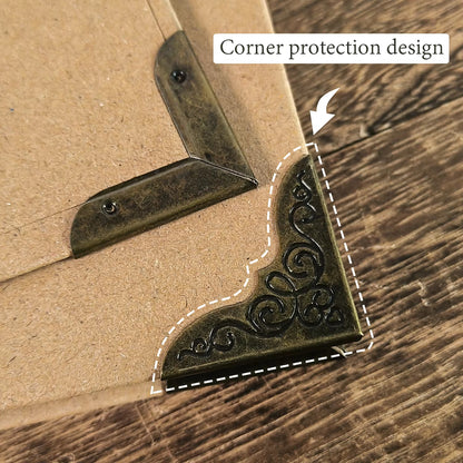 Albúm con hojas kraft 20.5 cm x 20.5 cm-30 hojas