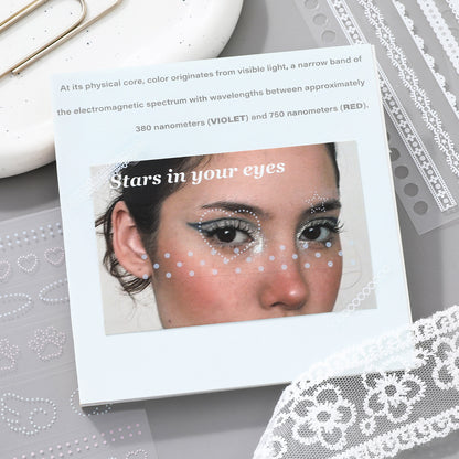 Libros de stickers encaje-30 hojas