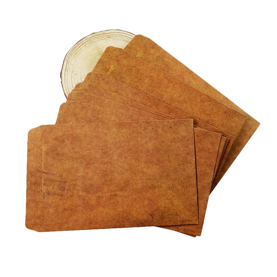 Sobres kraft vintage-4 pzas