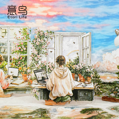 Stickers windows weather-15 pzas