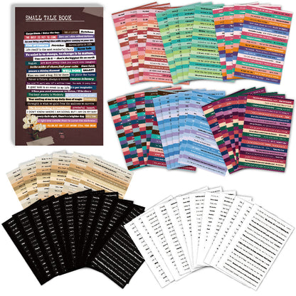 Libro de frases small talk book-60 páginas